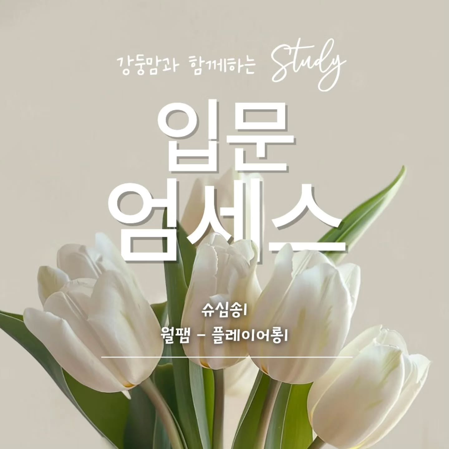 엄마가 세이펜이 되어주는 스터디 (엄세스) 입문스터디 3기