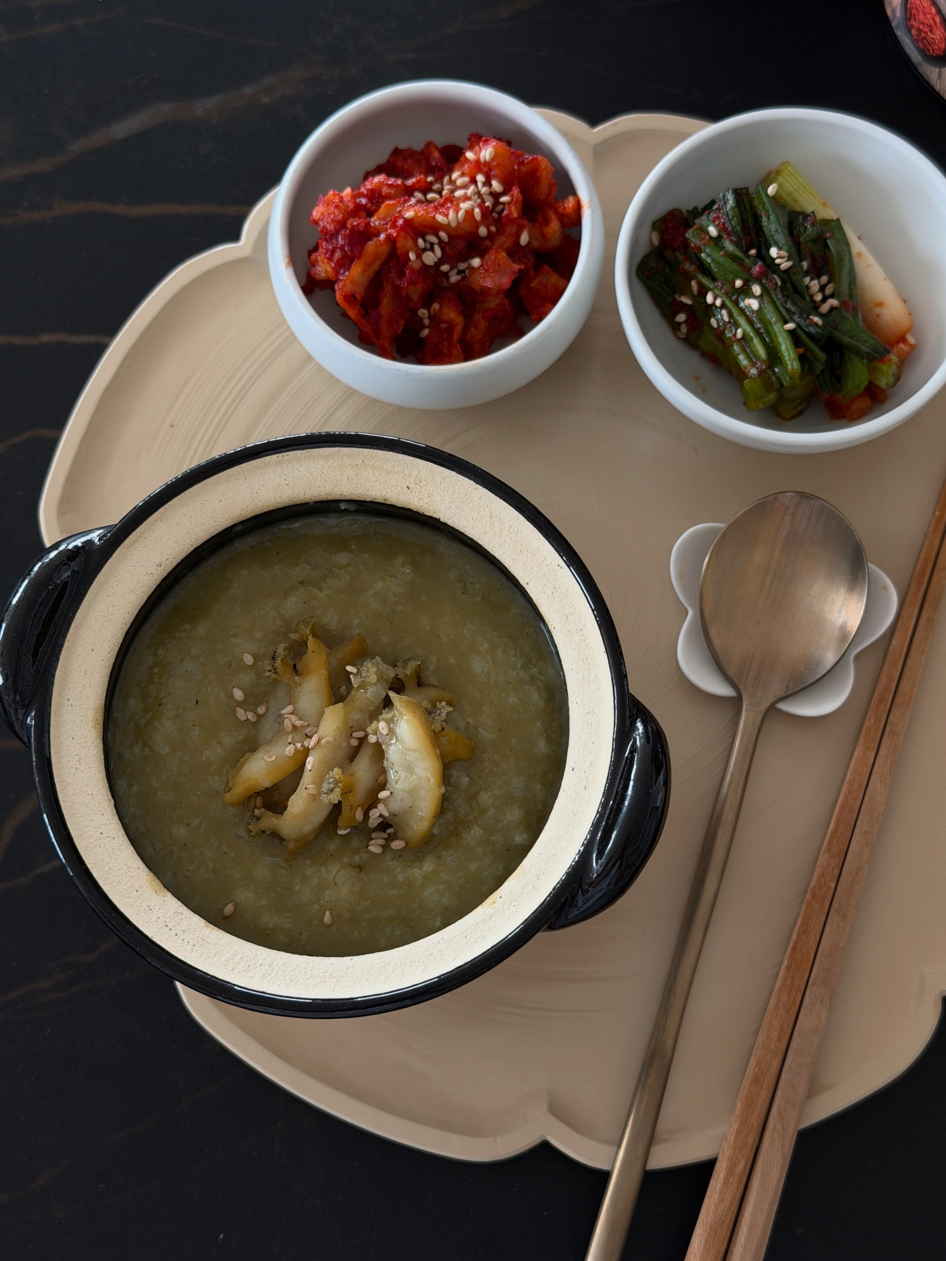 기장끝집 전복죽 & 오징어 식해 젓갈
